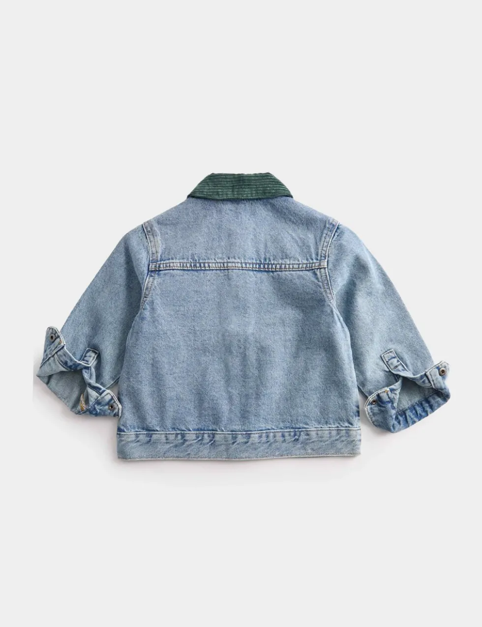 Pure Cotton Denim Shacket (2-8 Yrs)