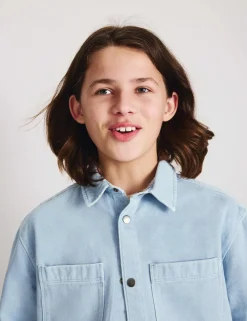 Pure Cotton Denim Shirt (6-16 Yrs)