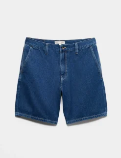 Pure Cotton Denim Shorts
