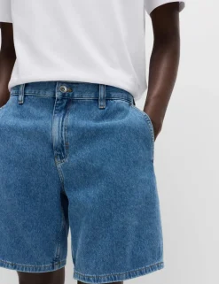 Pure Cotton Denim Shorts