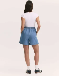 Pure Cotton Denim Shorts