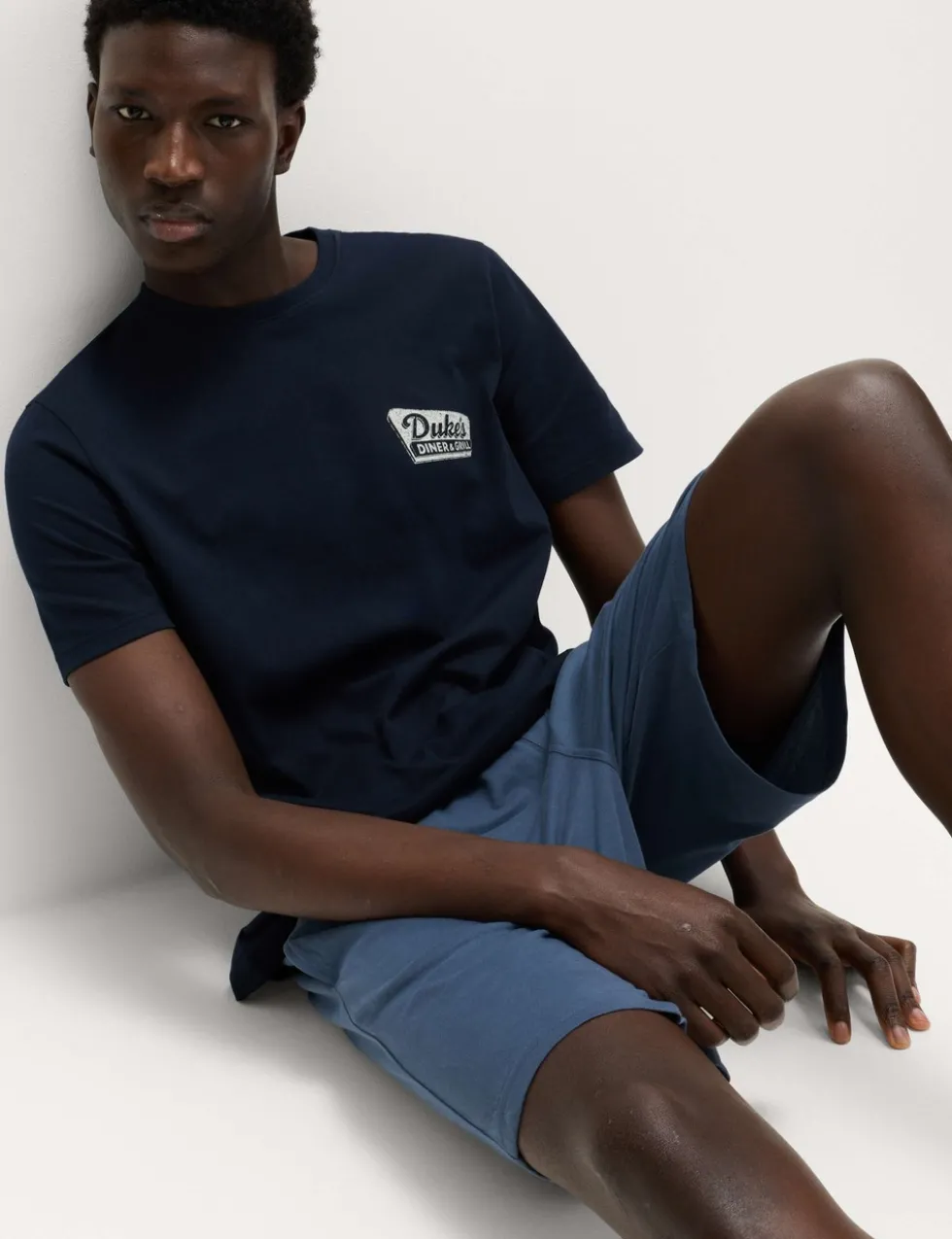 Pure Cotton Diner Graphic Pyjama Set
