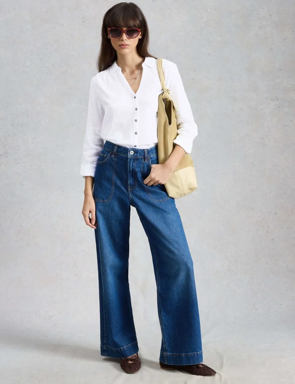 Pure Cotton Double Cloth Shirt