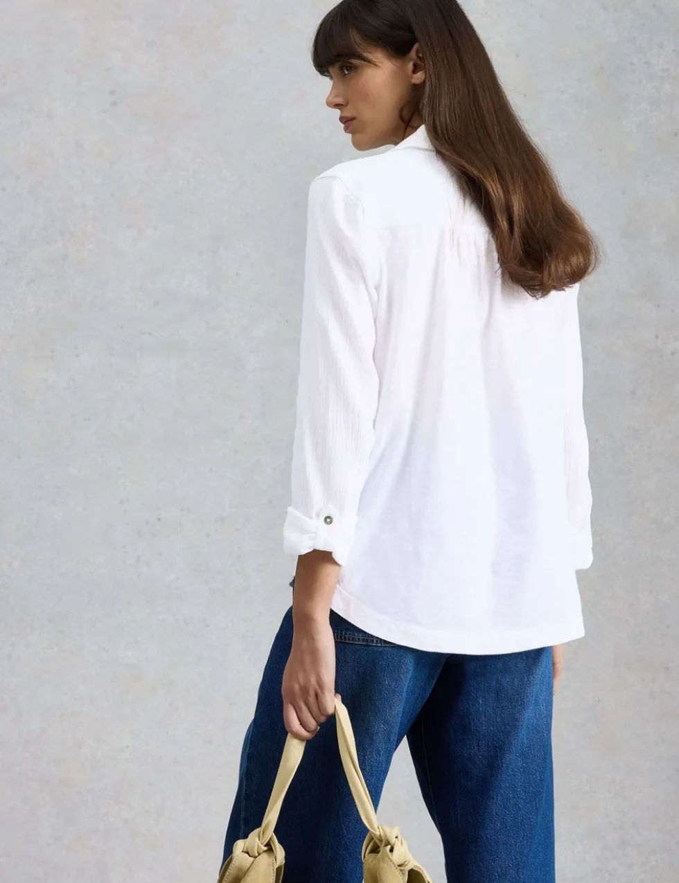 Pure Cotton Double Cloth Shirt