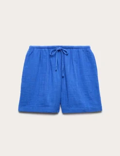 Pure Cotton Double Cloth Shorts