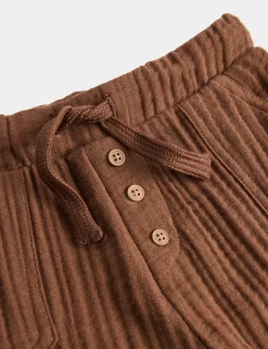 Pure Cotton Double Cloth Trousers (0-5 Yrs)