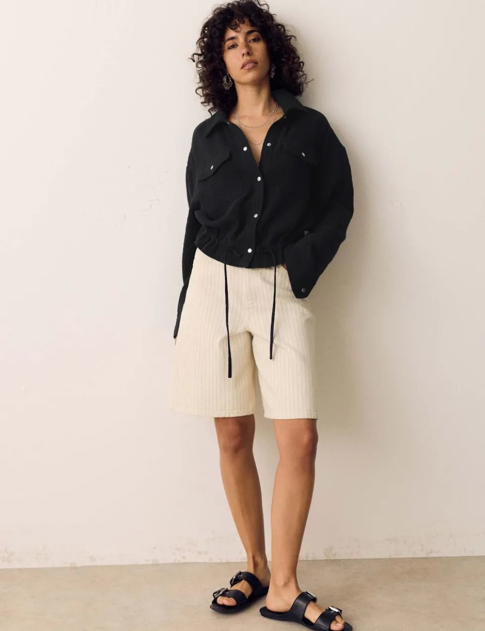 Pure Cotton Double-Cloth Shirt