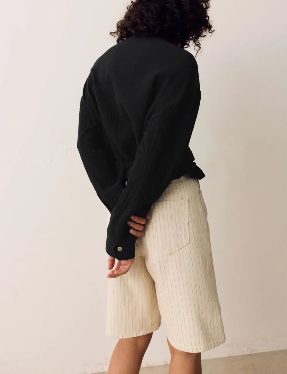 Pure Cotton Double-Cloth Shirt