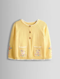 Pure Cotton Duck Cardigan (0-7 Yrs)