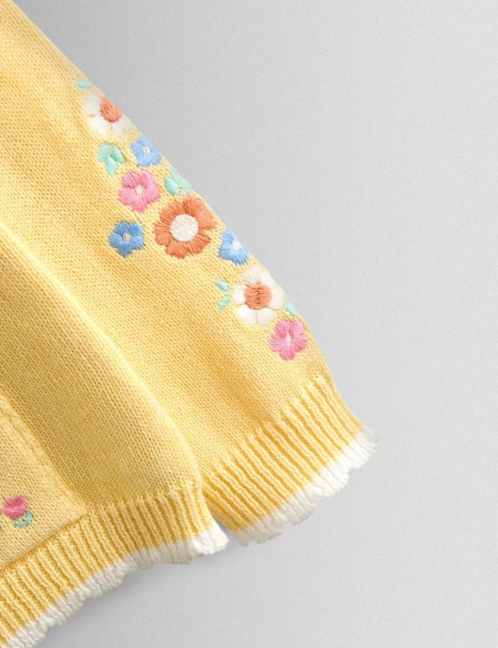 Pure Cotton Duck Cardigan (0-7 Yrs)