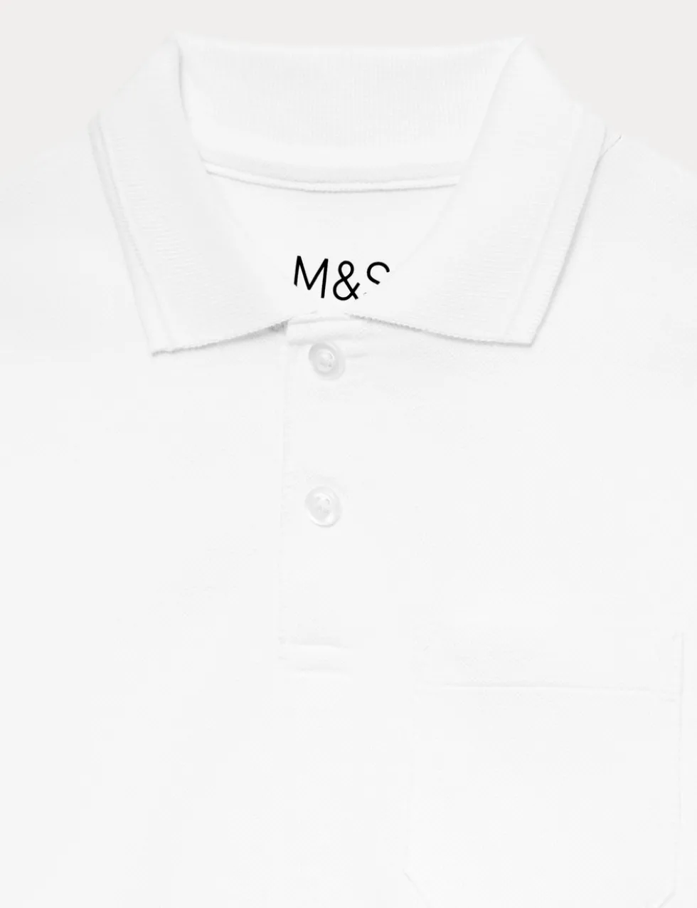 Pure Cotton Easy Dressing StayNew™ Polo Shirts (3-18 Yrs)