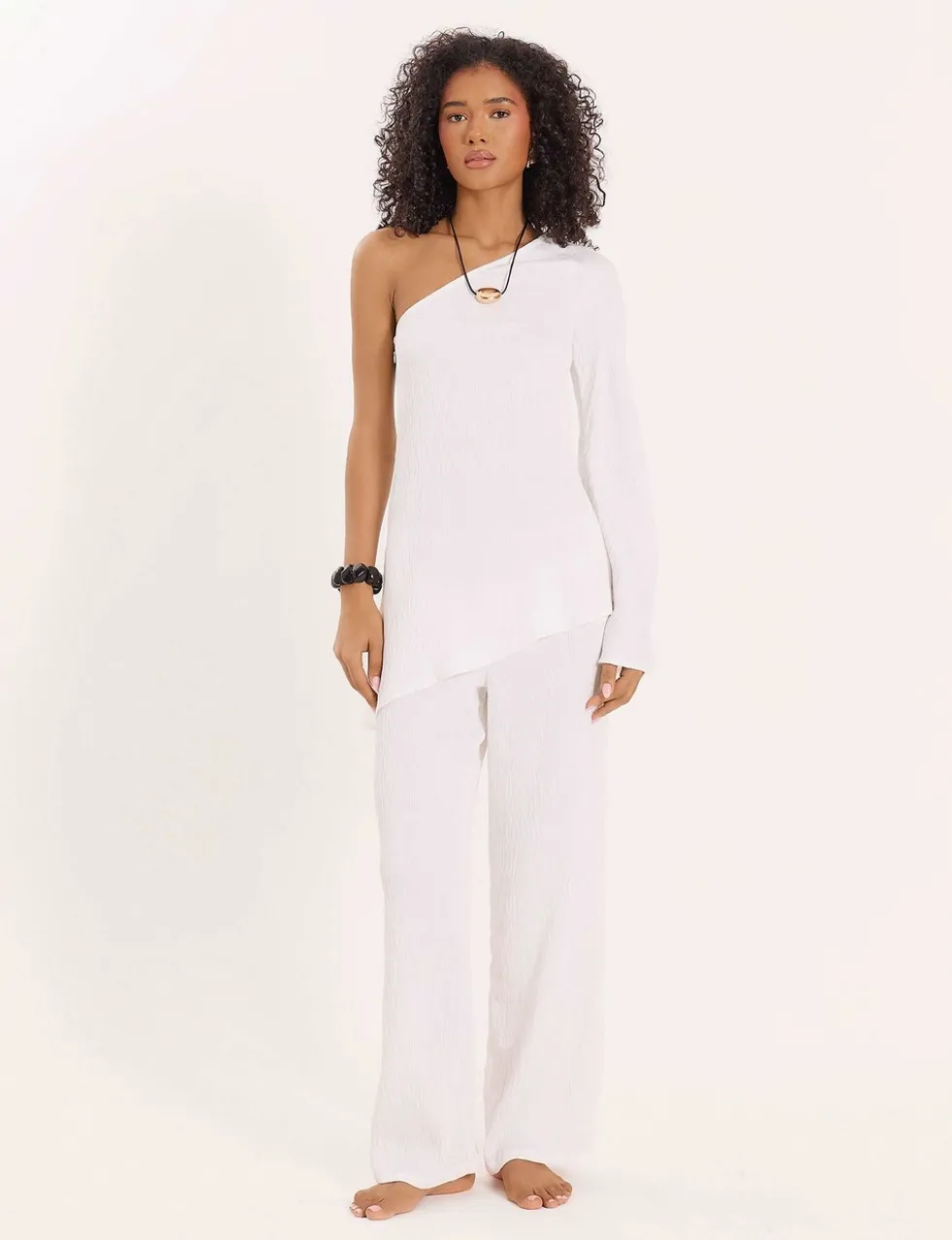 Pure Cotton Elasticated Waist Trousers