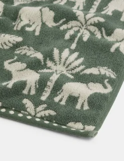 Pure Cotton Elephant Palm Towel