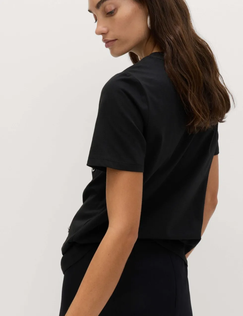 Pure Cotton Embellished T-Shirt