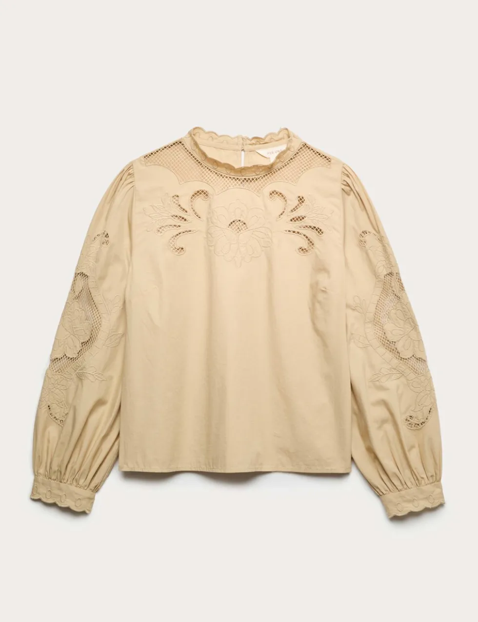 Pure Cotton Embroidered Blouse
