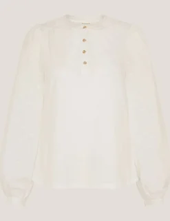 Pure Cotton Embroidered Blouse