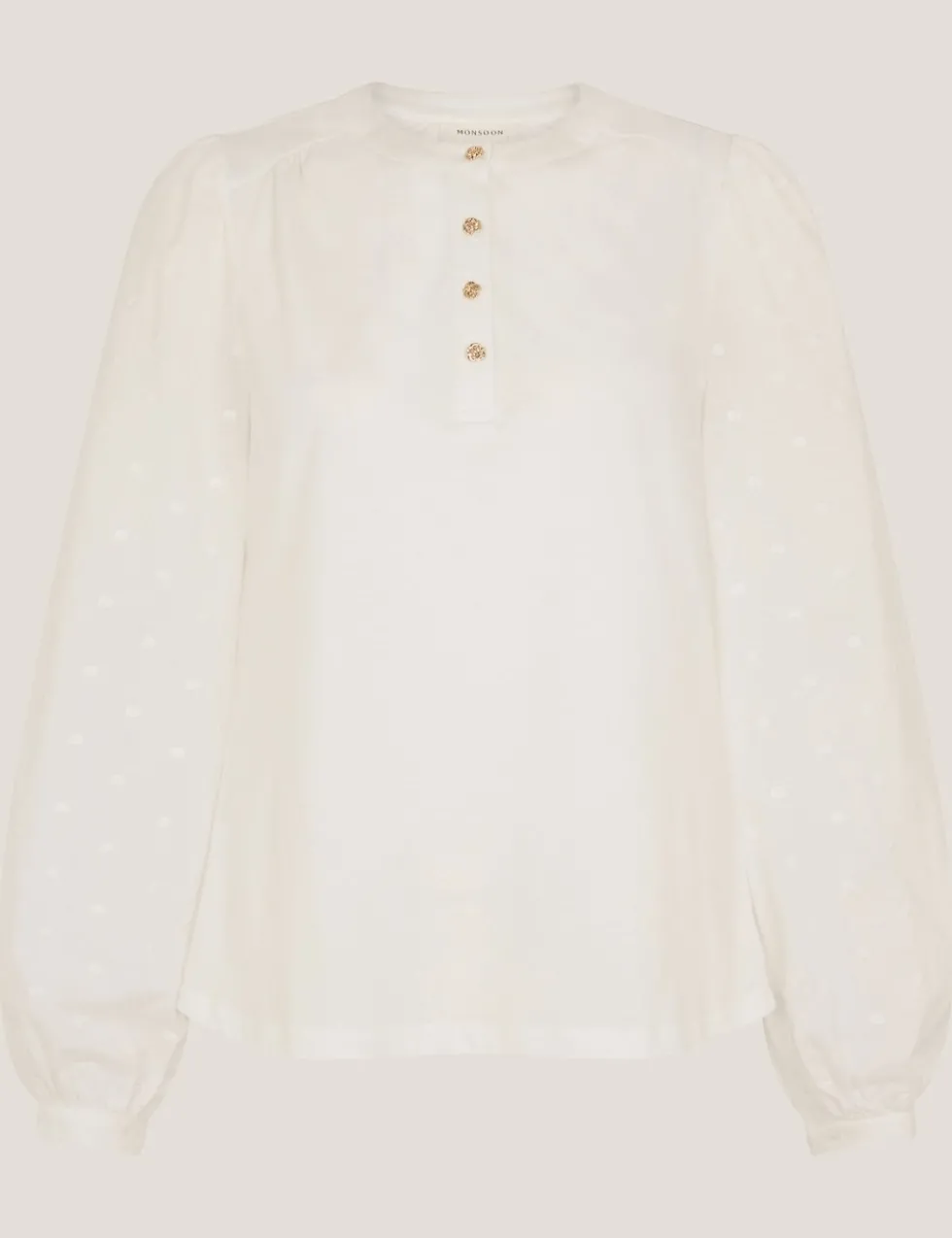 Pure Cotton Embroidered Blouse