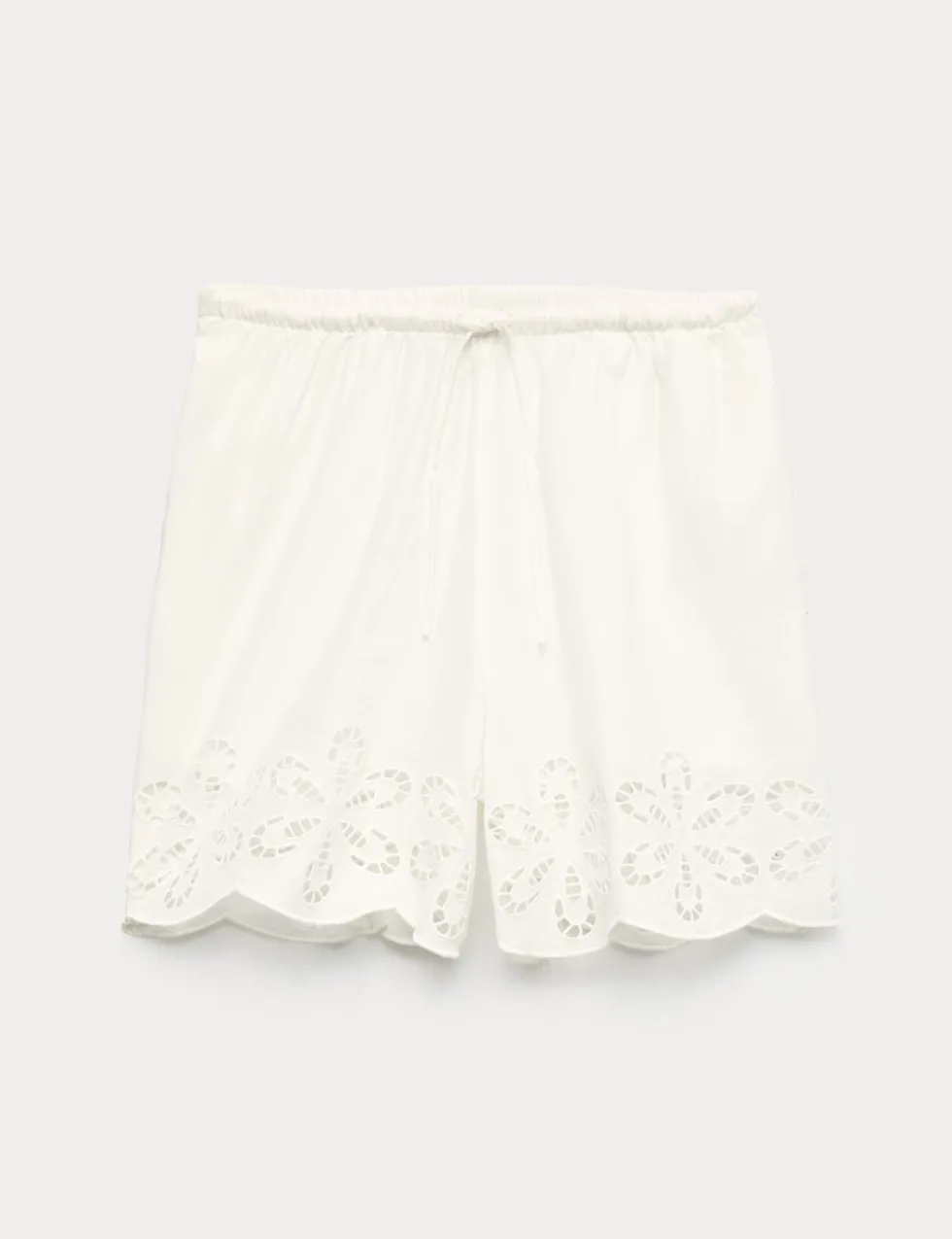 Pure Cotton Embroidered Beach Shorts