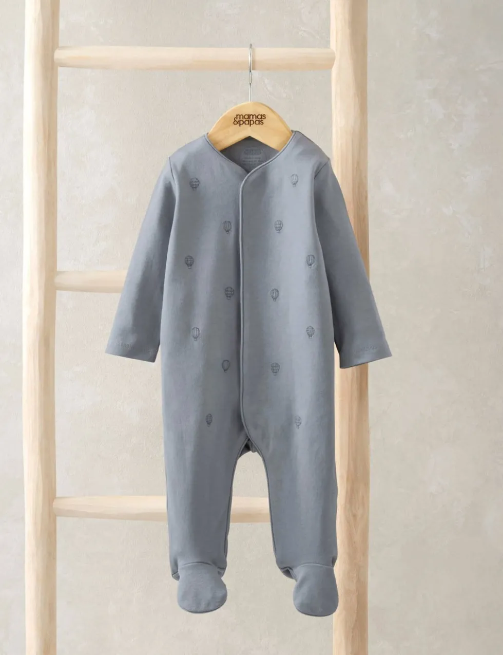 Pure Cotton Embroidered Balloon All in One (0-12 Mths)