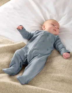 Pure Cotton Embroidered Balloon All in One (0-12 Mths)