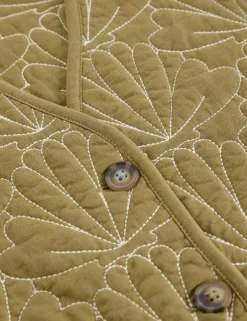 Pure Cotton Embroidered Gilet