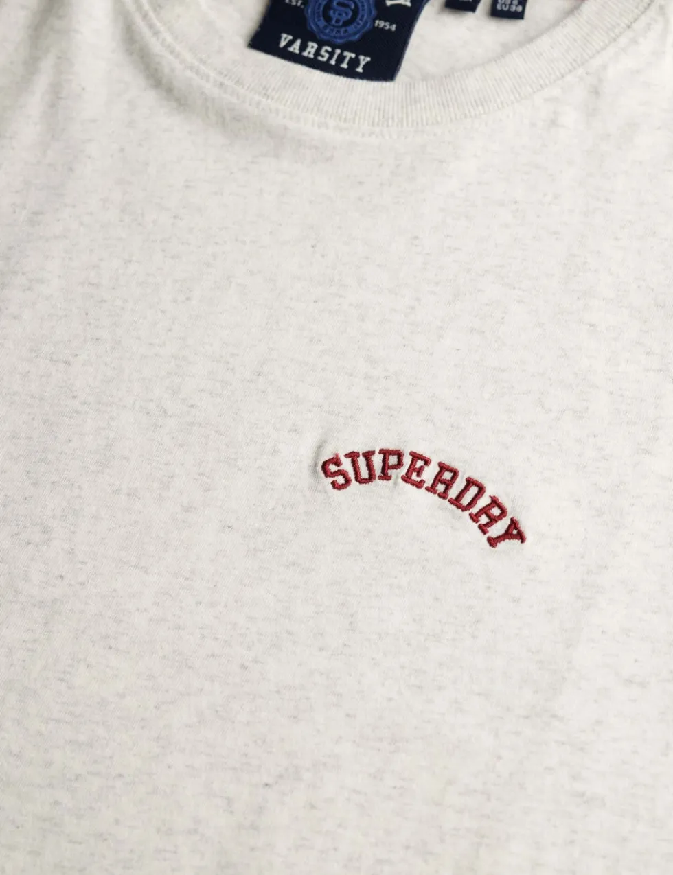 Pure Cotton Embroidered Logo T-Shirt