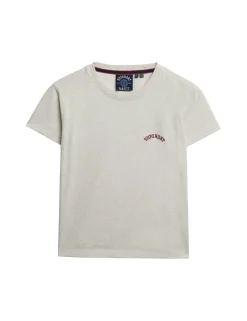 Pure Cotton Embroidered Logo T-Shirt