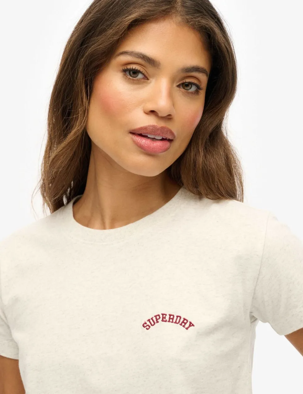 Pure Cotton Embroidered Logo T-Shirt
