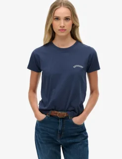 Pure Cotton Embroidered Logo T-Shirt