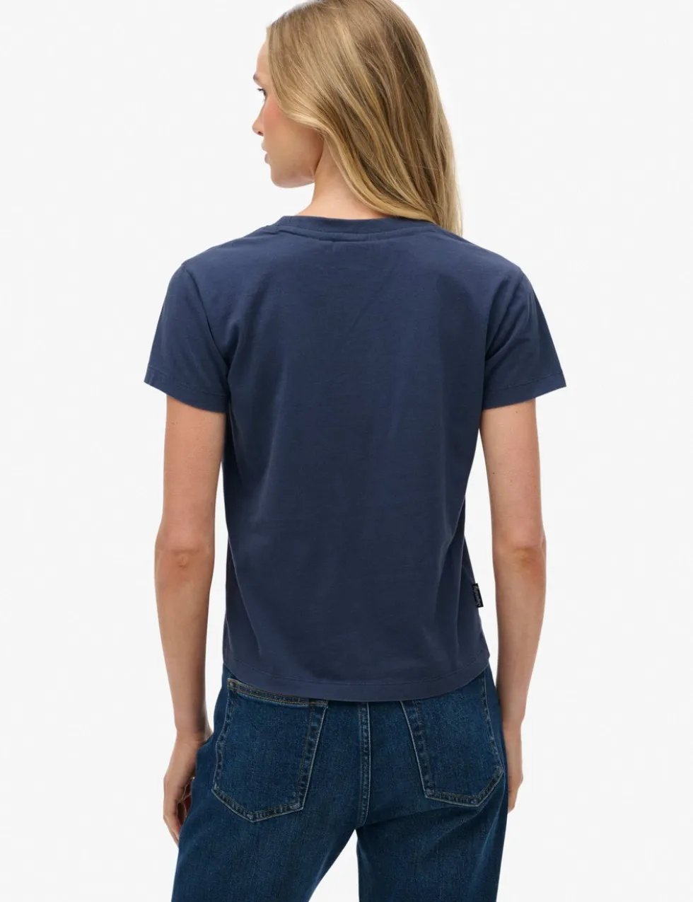 Pure Cotton Embroidered Logo T-Shirt