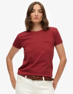 Pure Cotton Embroidered Logo T-Shirt