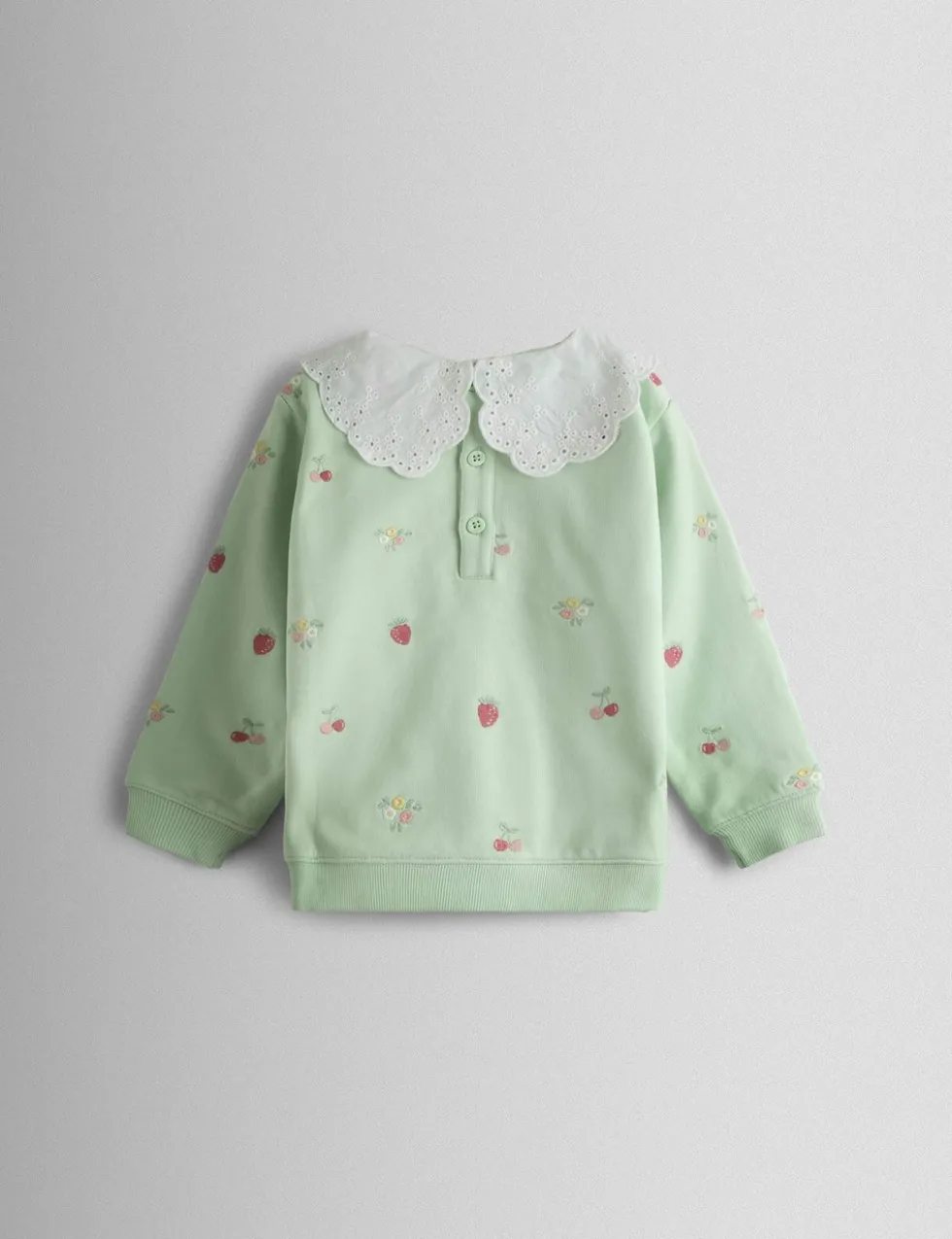 Pure Cotton Embroidered Sweatshirt (6 Mths - 7 Yrs)