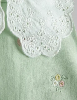 Pure Cotton Embroidered Sweatshirt (6 Mths - 7 Yrs)