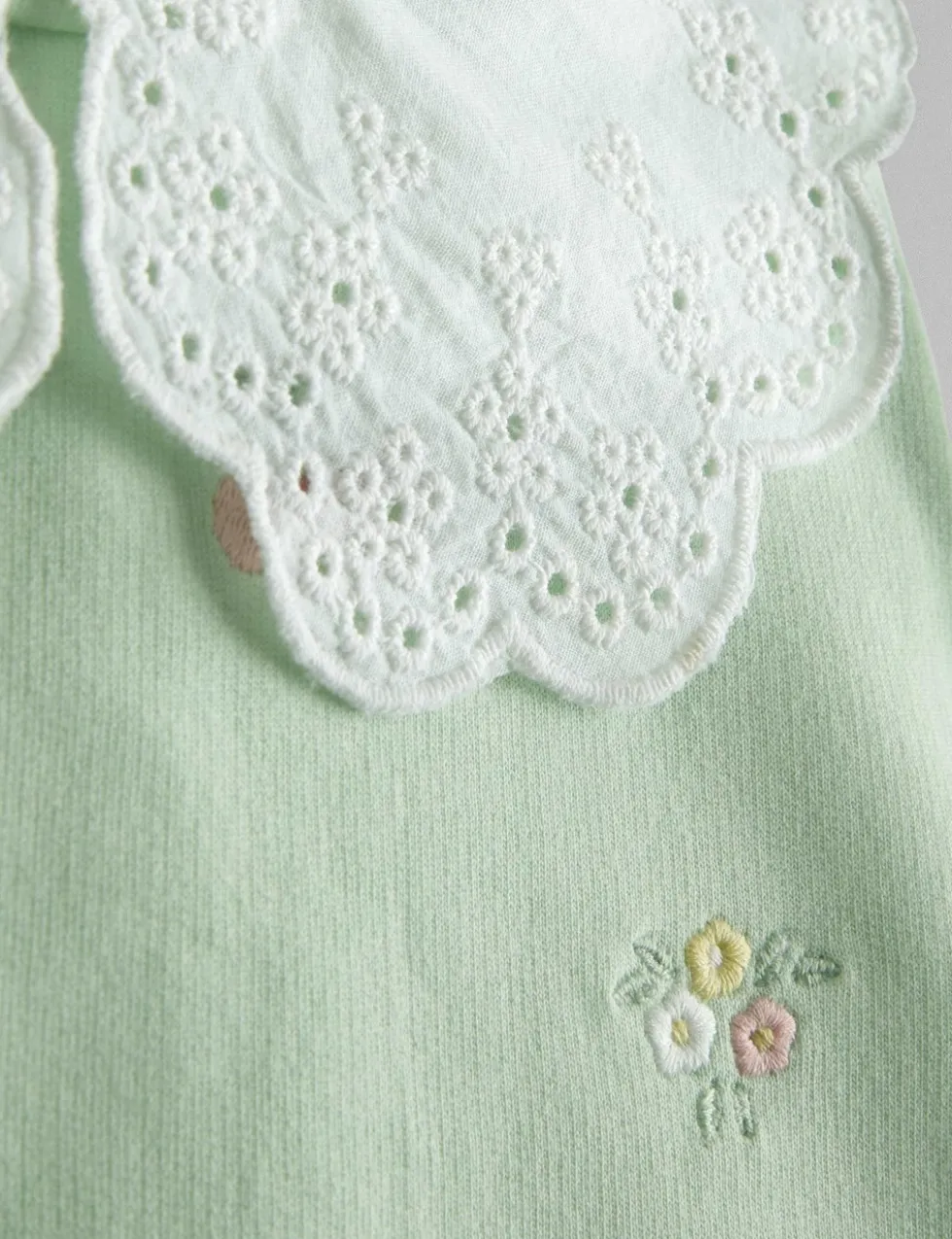 Pure Cotton Embroidered Sweatshirt (6 Mths - 7 Yrs)