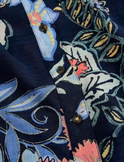 Pure Cotton Embroidered Shirt