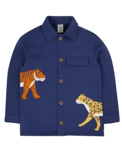Pure Cotton Embroidered Shacket (2-10 Yrs)