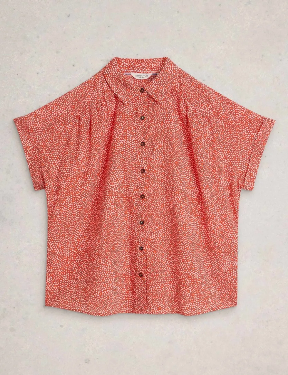 Pure Cotton Embroidered Shirt
