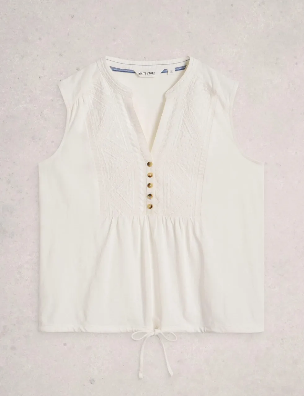Pure Cotton Embroidered Shirt