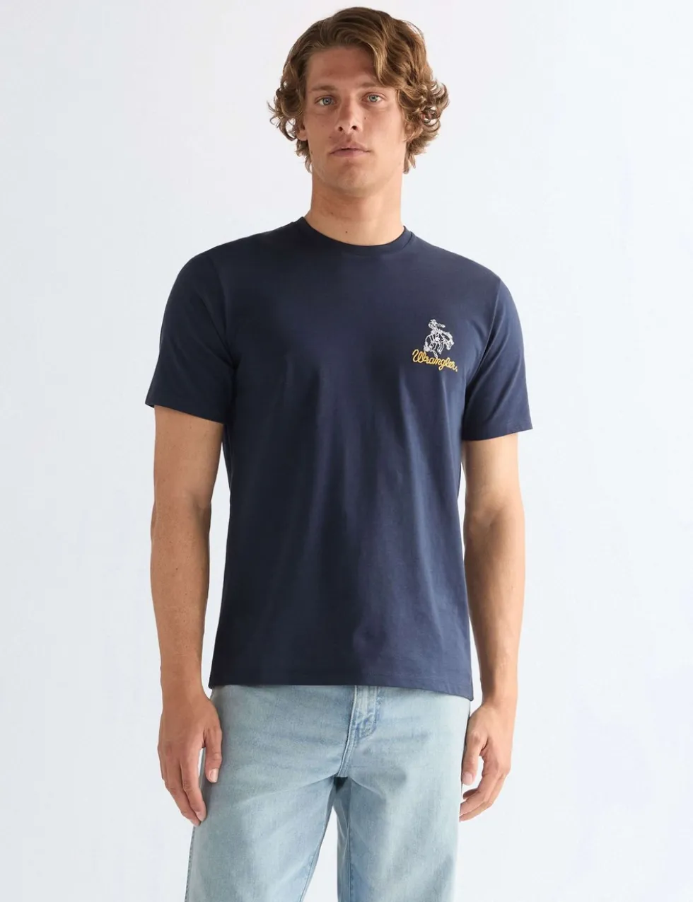 Pure Cotton Embroidered T-Shirt