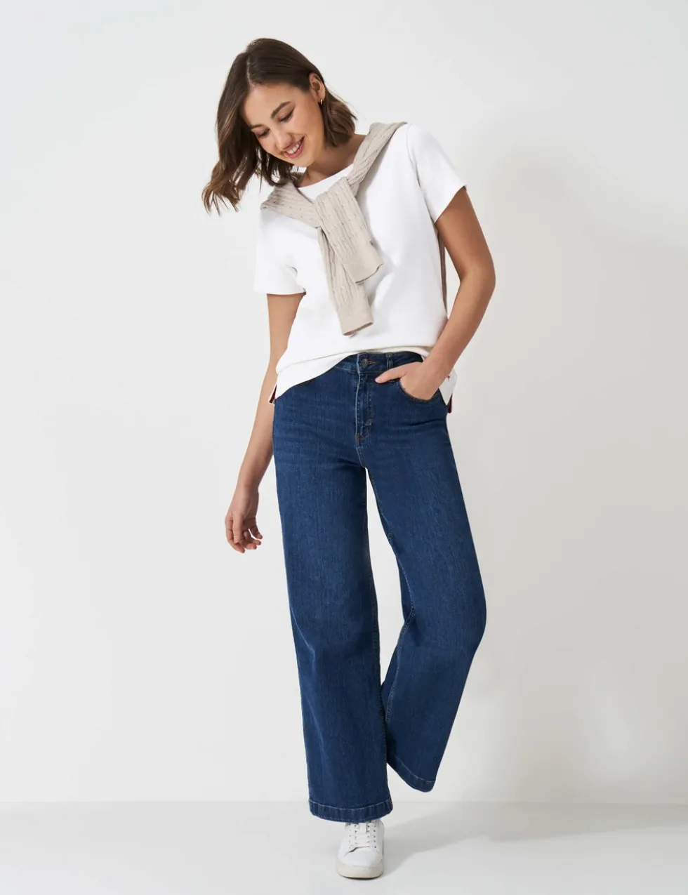 Pure Cotton Embroidered T-Shirt