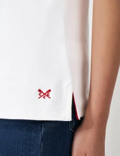 Pure Cotton Embroidered T-Shirt