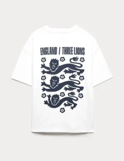 Pure Cotton FA© England Graphic T-Shirt (6-16 Yrs)