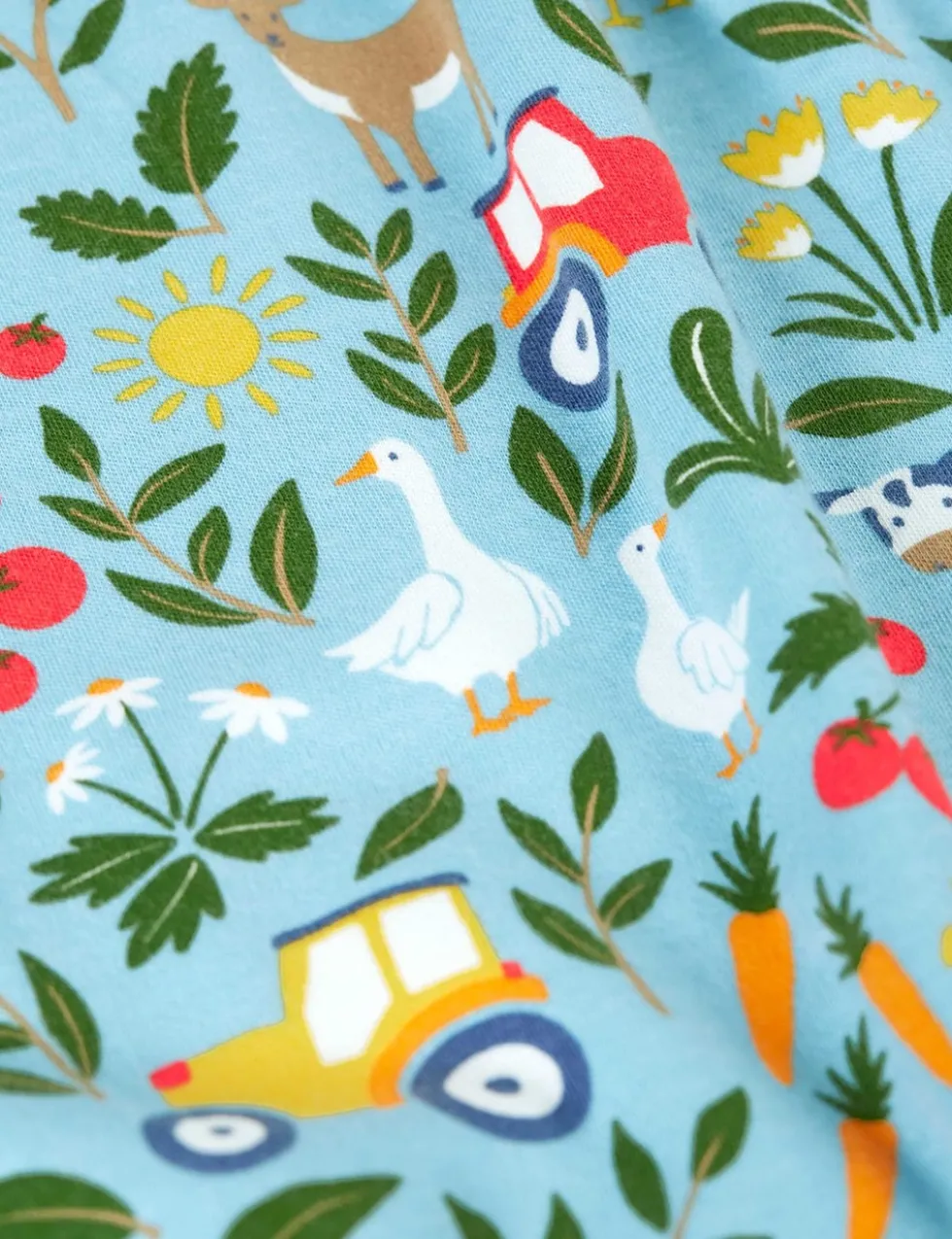 Pure Cotton Farm Print Dress (3 Mths-8 Yrs)