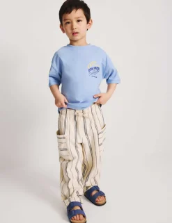 Pure Cotton Fish Graphic T-shirt (2-8 Yrs)