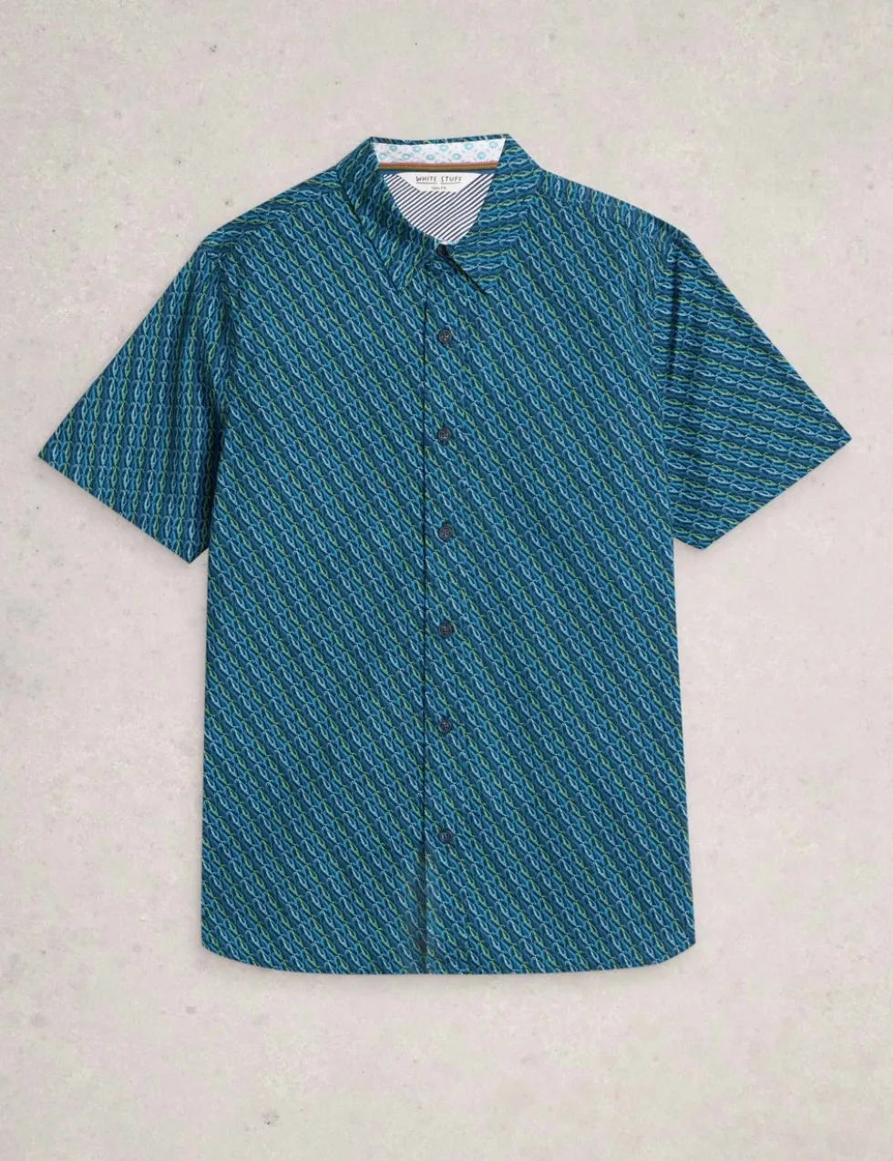 Pure Cotton Fish Print T-Shirt