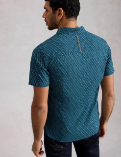 Pure Cotton Fish Print T-Shirt