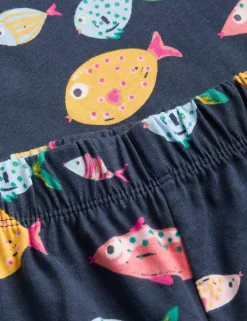 Pure Cotton Fish Pyjamas (1-8 Yrs)