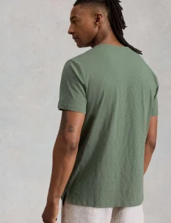 Pure Cotton Fish Sail Graphic T-Shirt