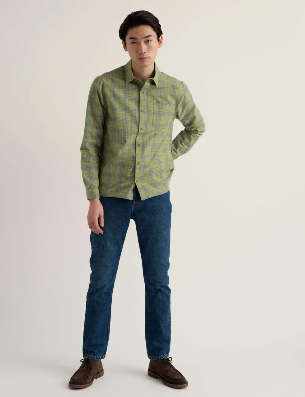 Pure Cotton Flannel Shirt