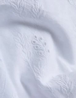 Pure Cotton Fleurine Embroidered Bedding Set
